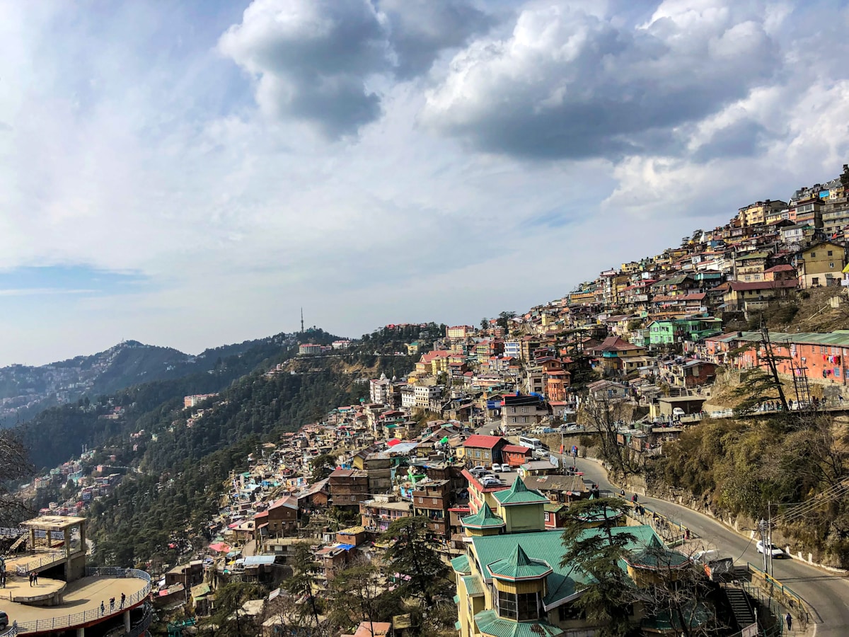 Shimla hillside cityscape, Himachal Pradesh — HPPCB case study