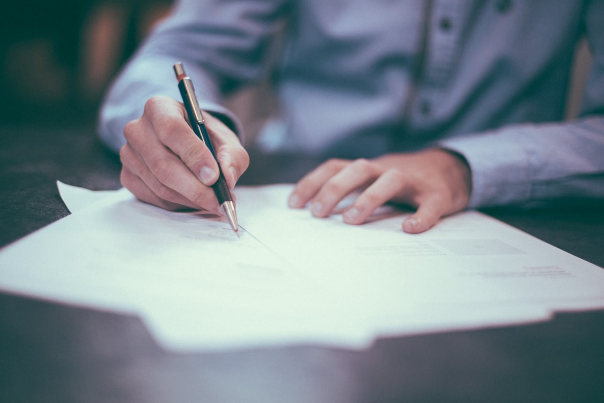 Filling a paper survey form — election survey case study